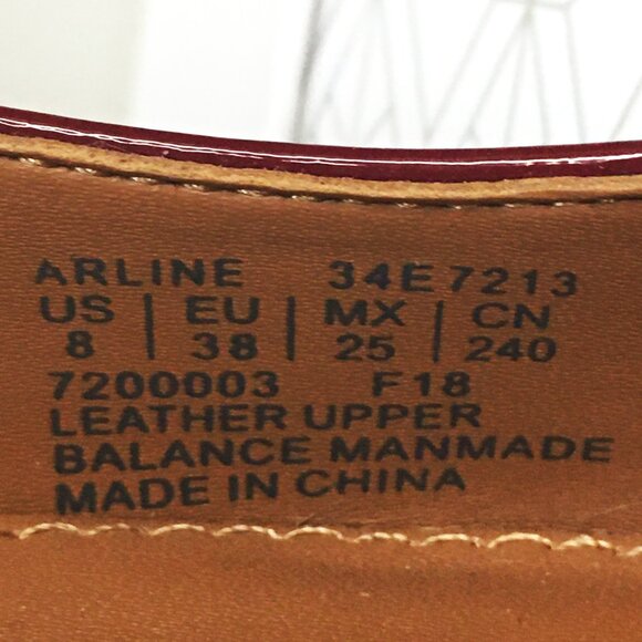 CALVIN KLEIN "Arline" Patent Leather Flats Size 8 NEW!!! - Picture 13 of 13